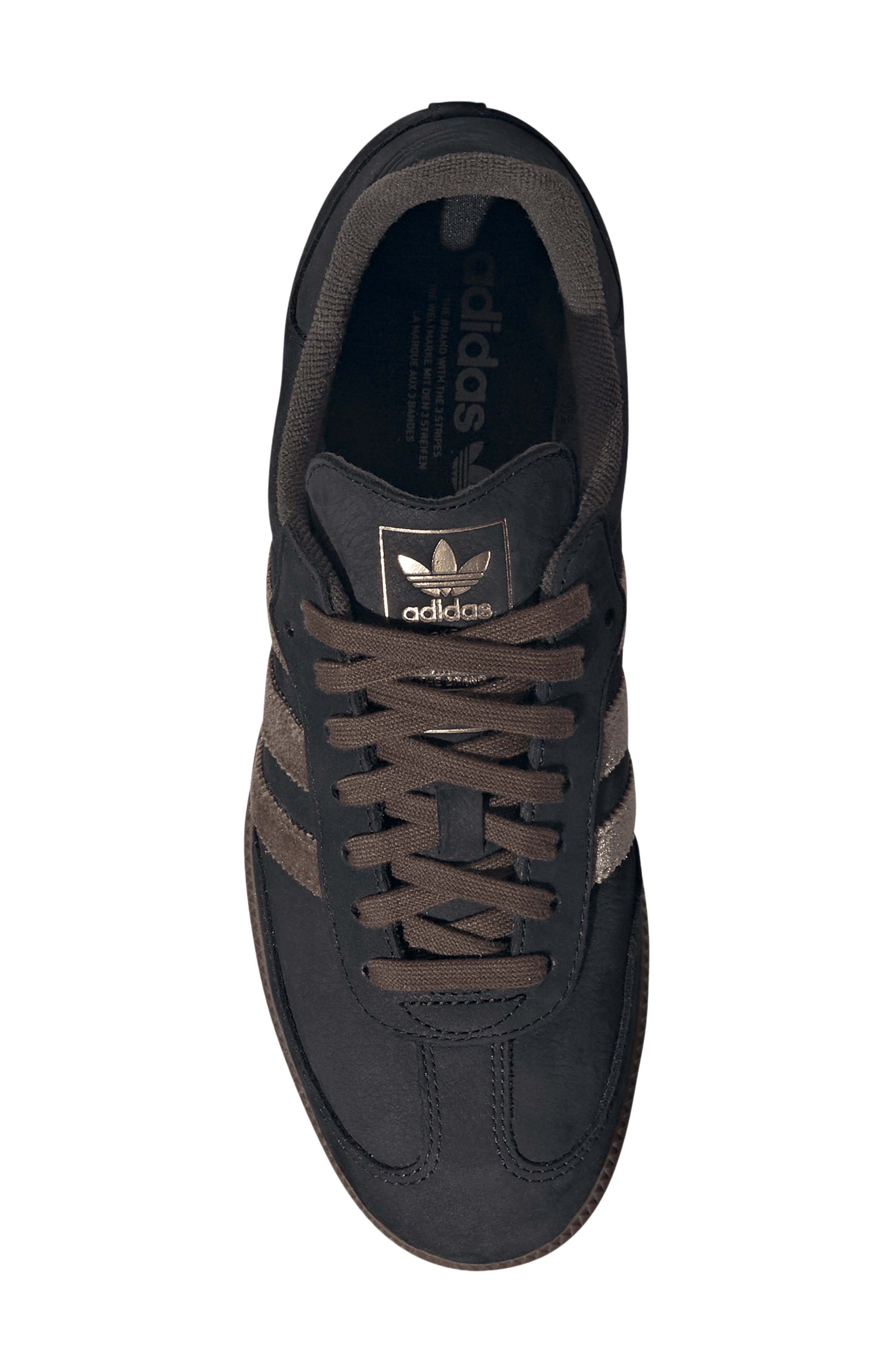 Samba OG Sneaker, Alternate, color, CORE BLACK/ BRANCH/ GUM5
