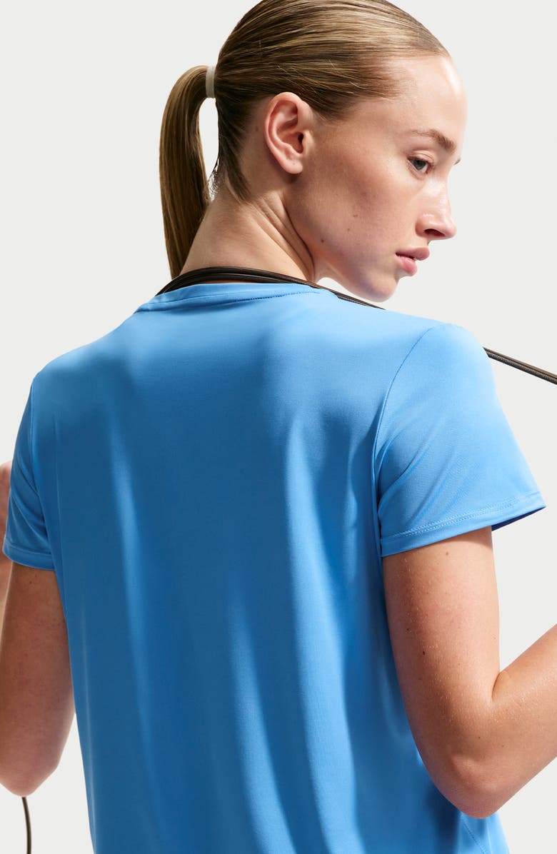 Nike One Classic Dri-FIT Training Top, Alternate, color, University Blue/ White