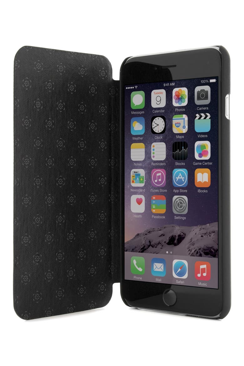 Hexwizz iPhone 6 Plus/6s Plus Folio, Alternate, color, BLACK