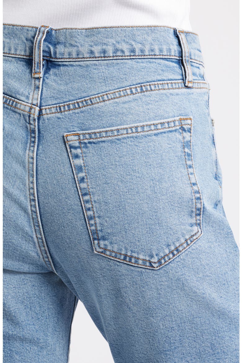The Borrowed Mid Rise Boyfriend Jeans, Alternate, color, BIRDIE