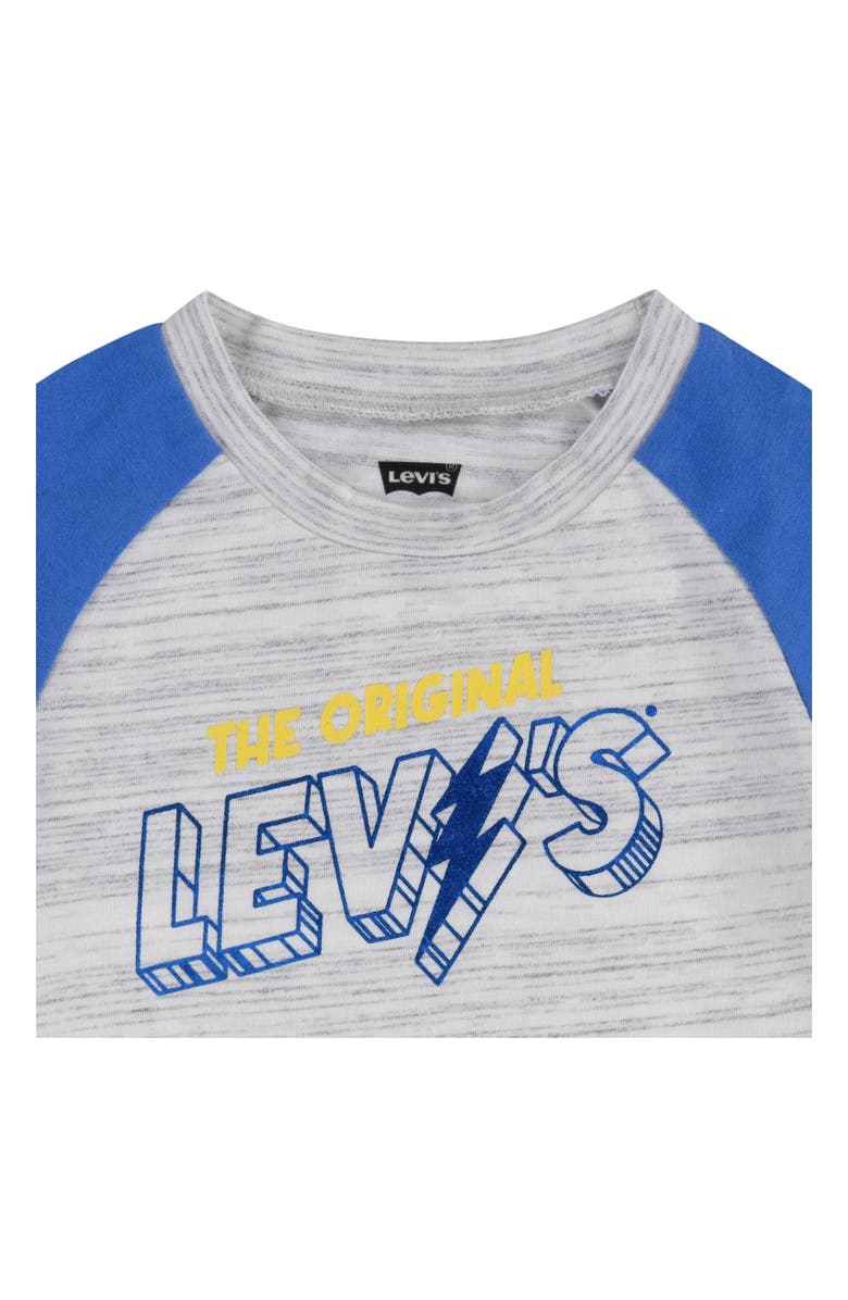 Levi's<sup>®</sup> Raglan T-Shirt & Shorts Set, Alternate, color, 