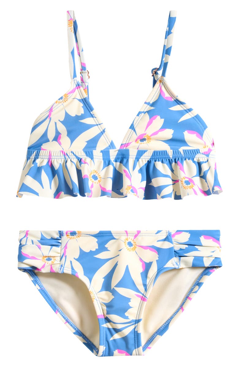 Raisins Kids' Floral 2-Piece Bikini, Main, color,