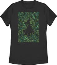 Wicked: For Good Women's Wicked For Good Elphaba Forest Green Poster  Graphic T-Shirt