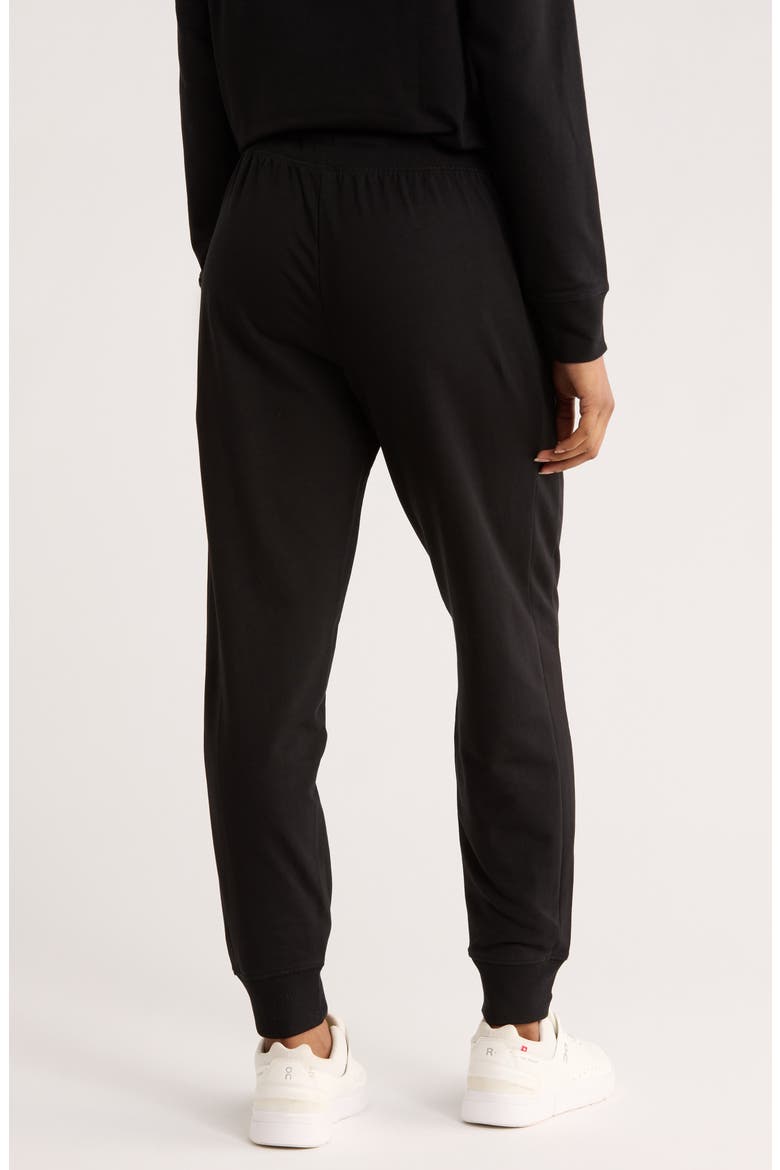 Everyday French Terry Joggers, Alternate, color, BLACK