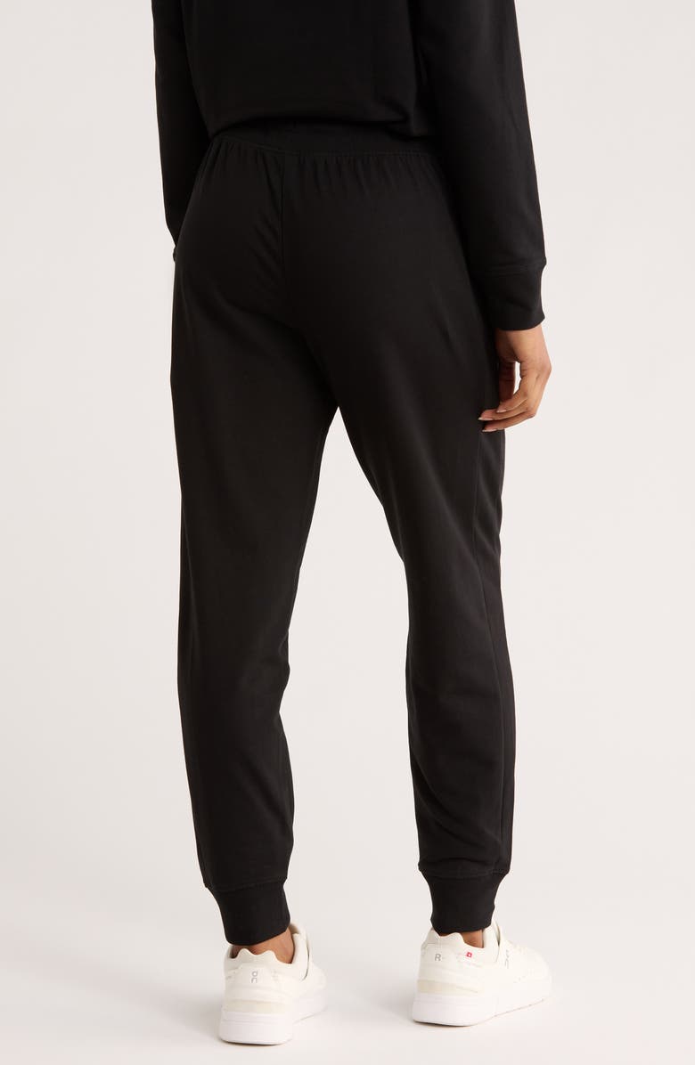 90 DEGREE BY REFLEX Everyday French Terry Joggers, Alternate, color, Black
