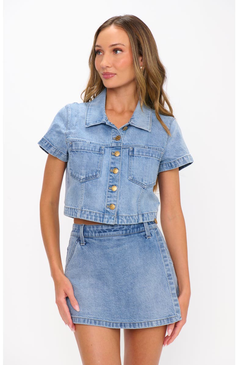 Show Me Your Mumu Monroe Skort, Alternate, color, Stratosphere