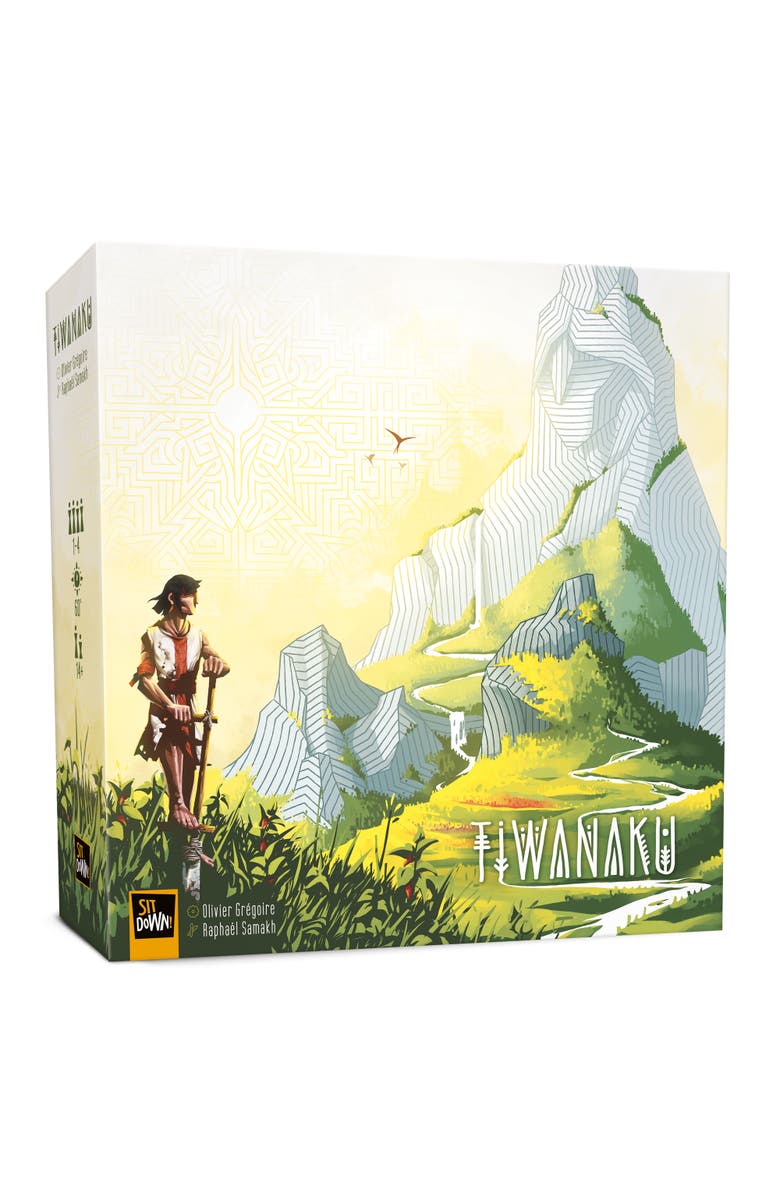 Sit Down! Tiwanaku, Strategy Board Game, Main, color, Multicolored