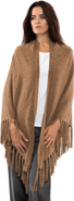 Monticelli Cashmere Pure Cashmere Fringe Wrap