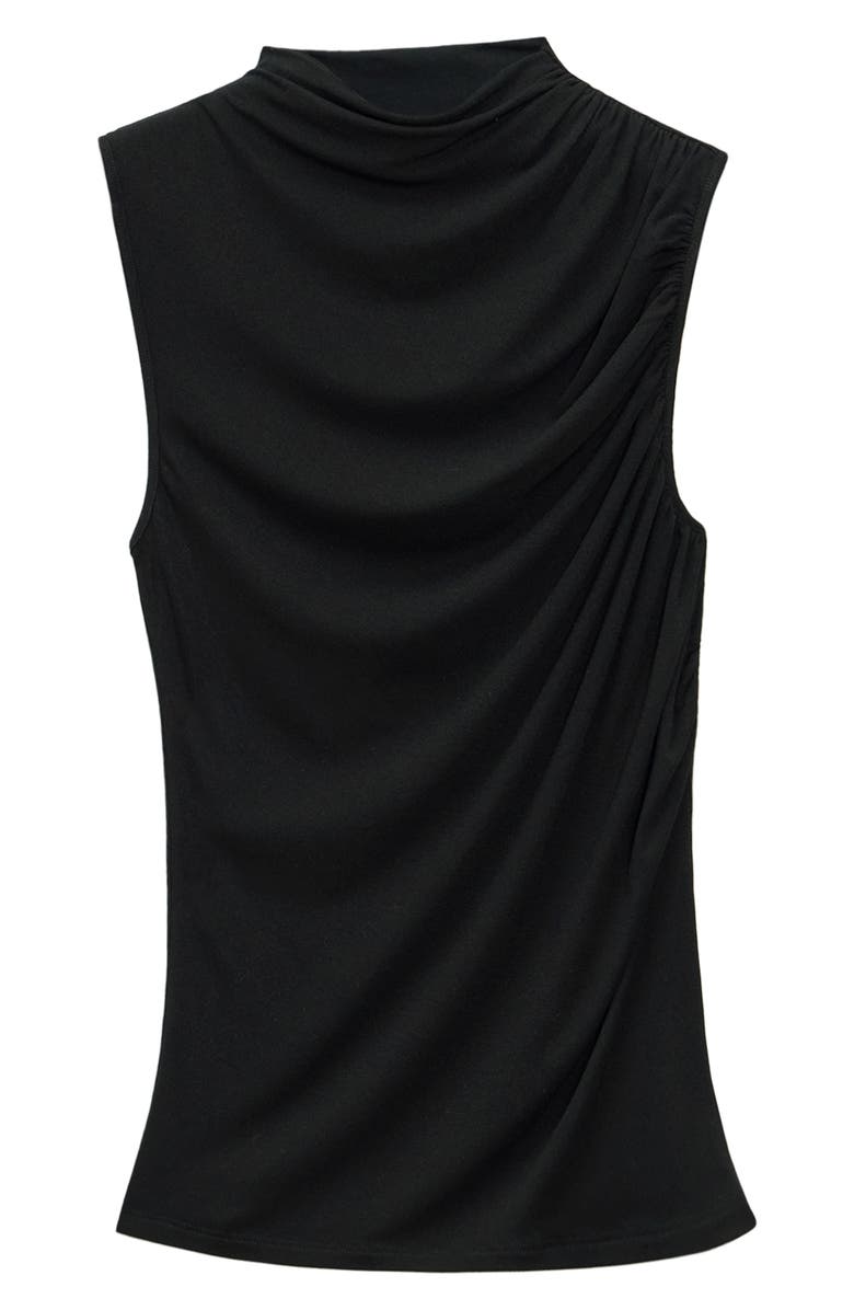 Theory Cowl Neck Shell, Alternate, color, Black