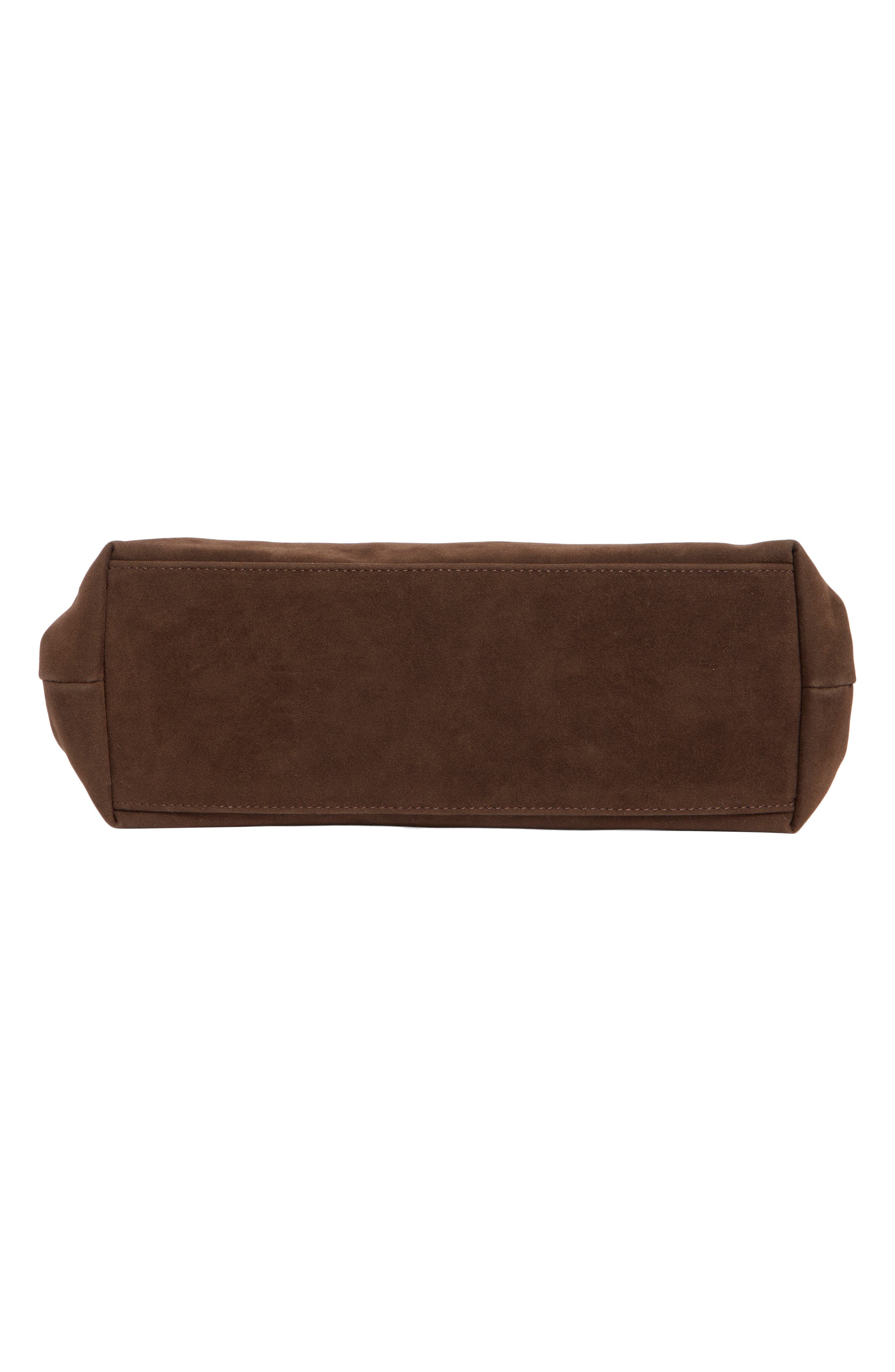 East/West Shoulder Bag, Alternate, color, CHOCOLATE
