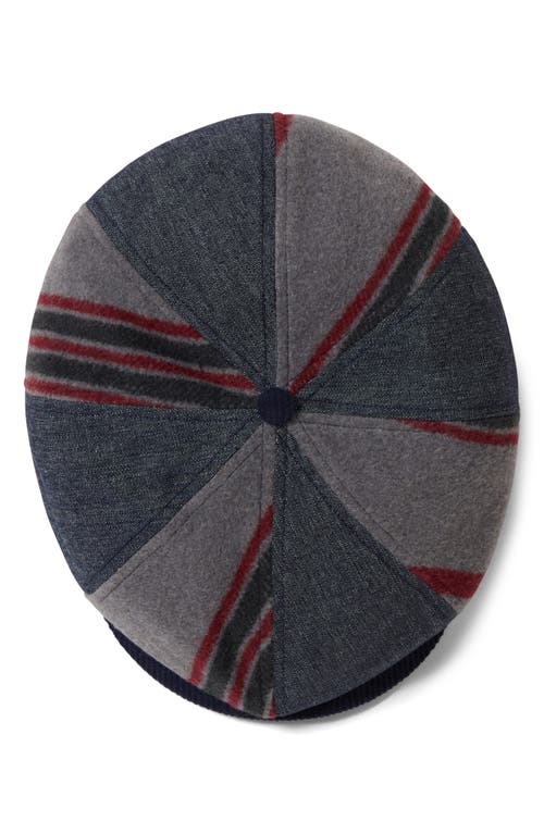 Brixton Altered Threads Brood Mixed Media Driving Cap In Multi