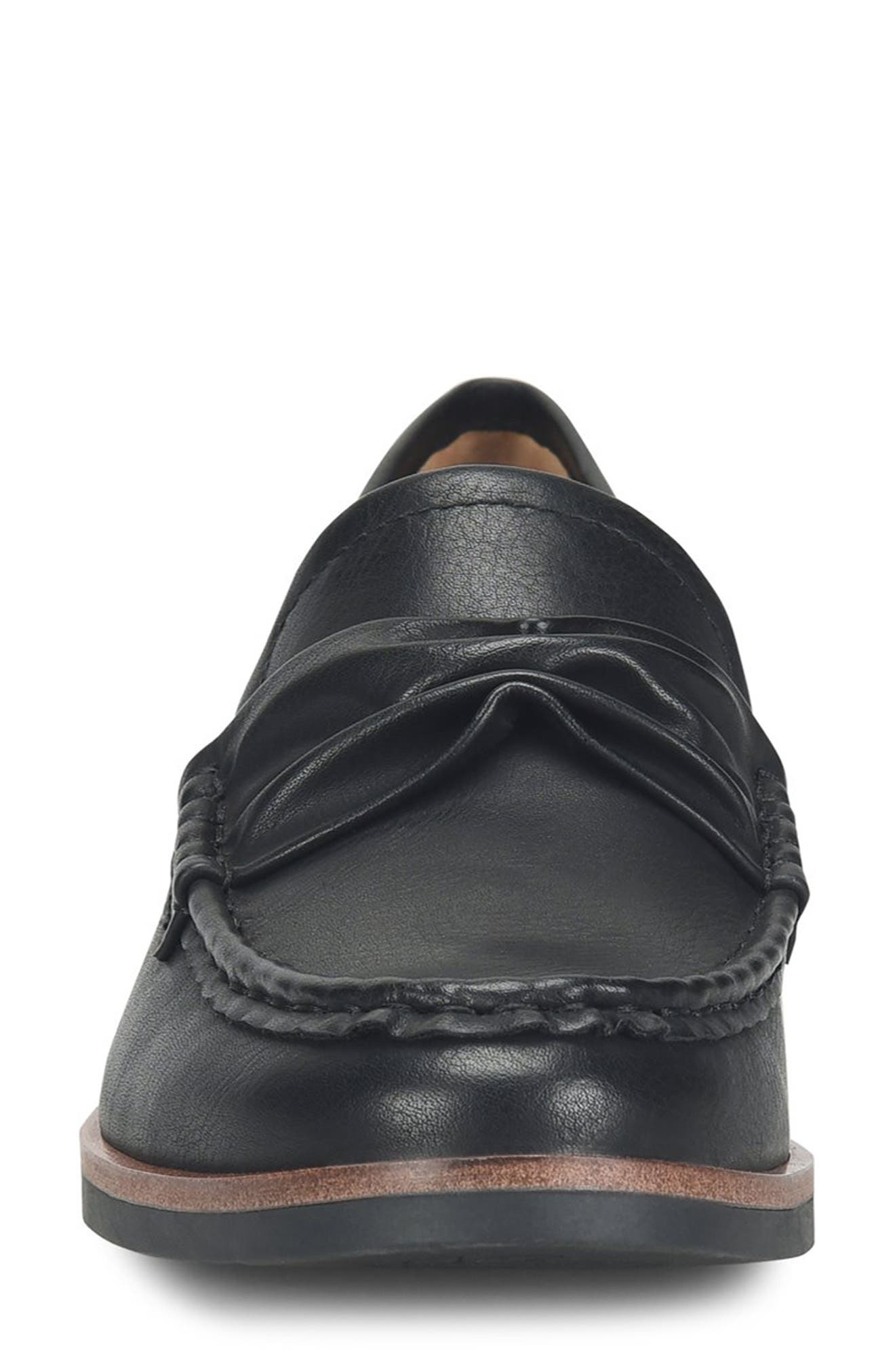 B O C BY BØRN Bowie Ruched Strap Flat, Alternate, color, Black