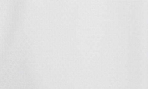 Nordstrom Traditional Fit Non-iron White Cotton Tuxedo Shirt In White Steven Texture