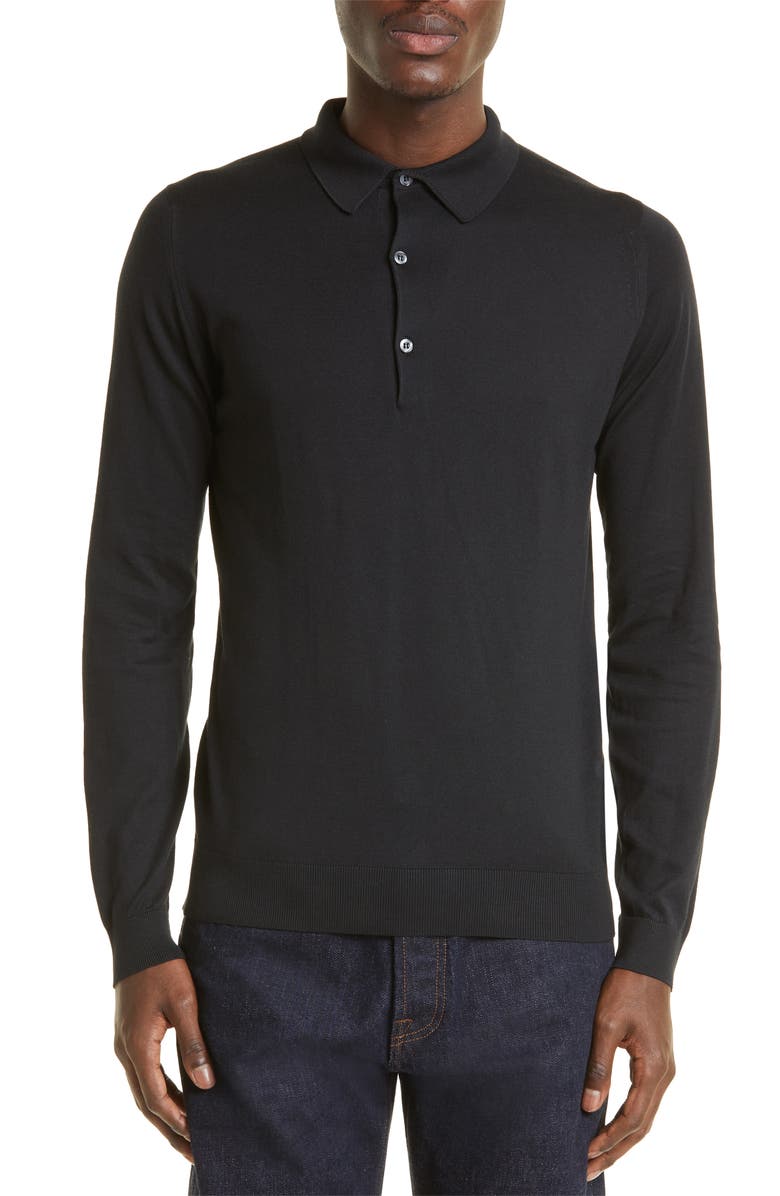 John Smedley Bradwell Cotton Sweater, Main, color,