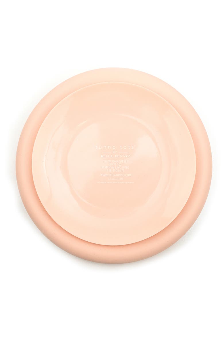 Brunch Babe Silicone Plate, Alternate, color, PINK