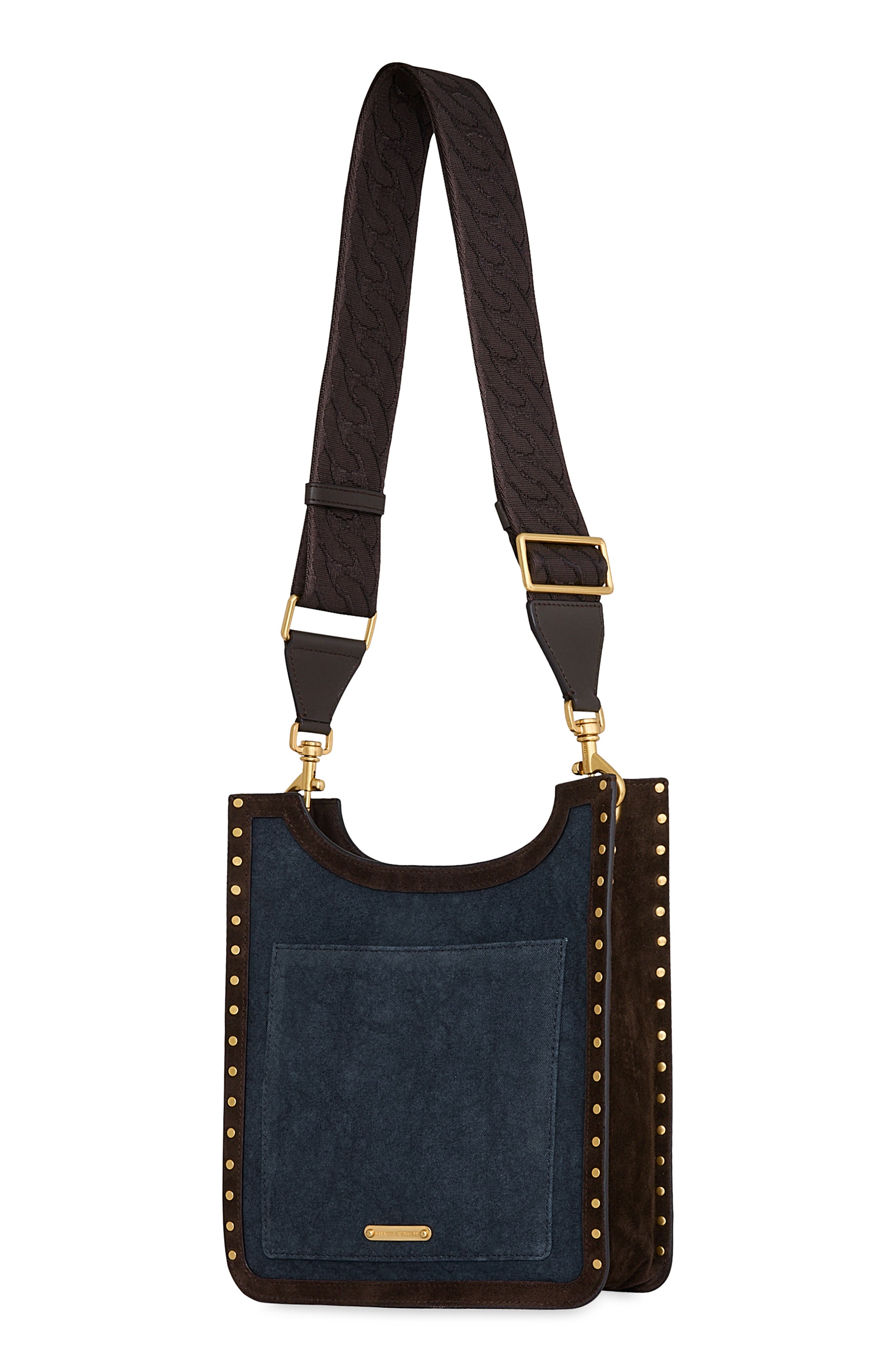 Rebecca Minkoff Medium Darren Feed Crossbody Bag, Alternate, color, Denim/ Fondant