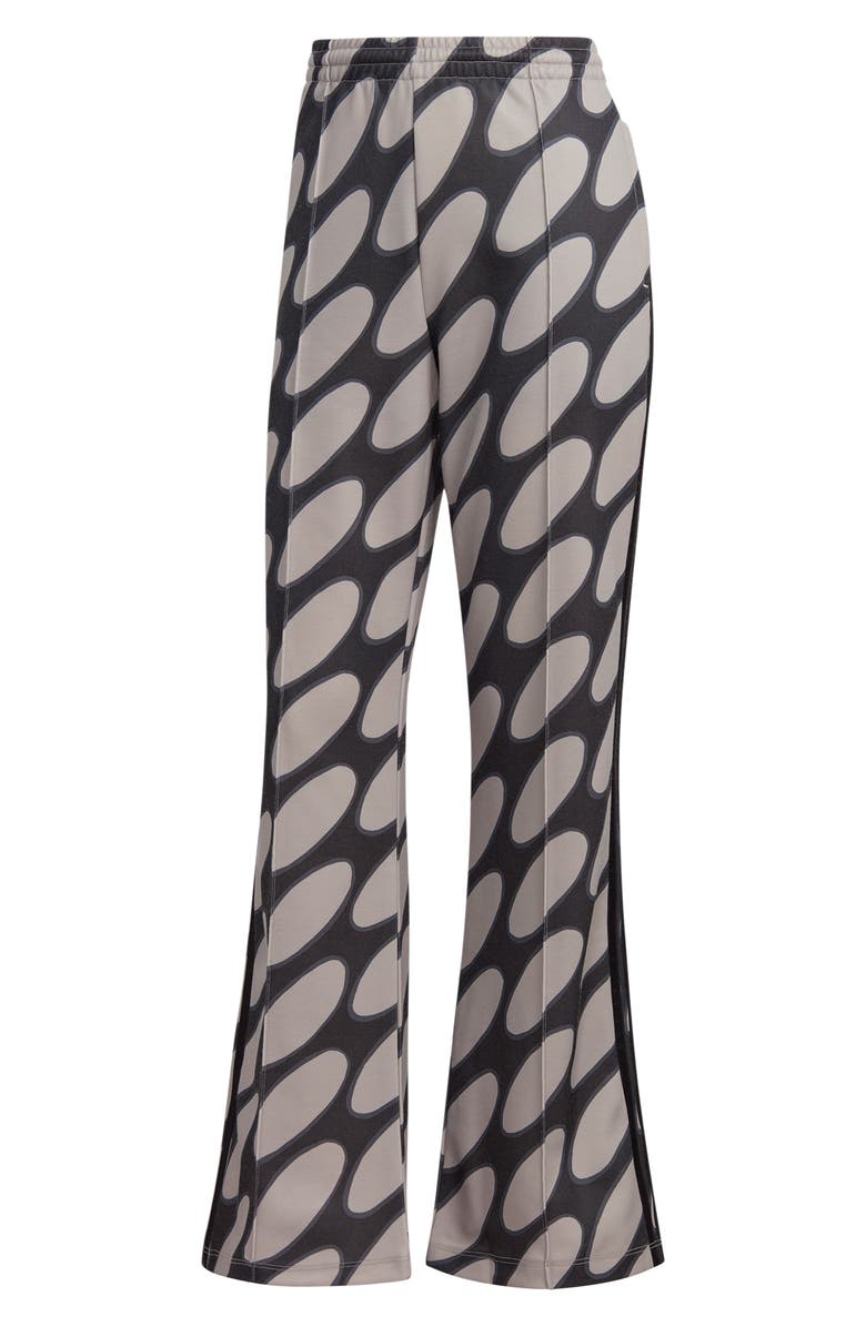 adidas x Marimekko Linssi Print Flare Knit Track Pants, Alternate, color, 