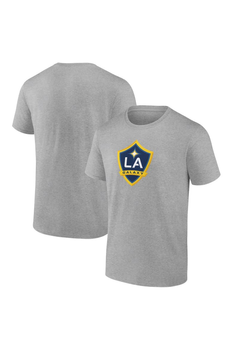 Men's Fanatics Branded Steel LA Galaxy Logo T-Shirt, Alternate, color, Steel