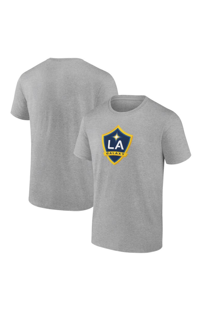 FANATICS Men's Fanatics Branded Steel LA Galaxy Logo T-Shirt, Alternate, color, Steel