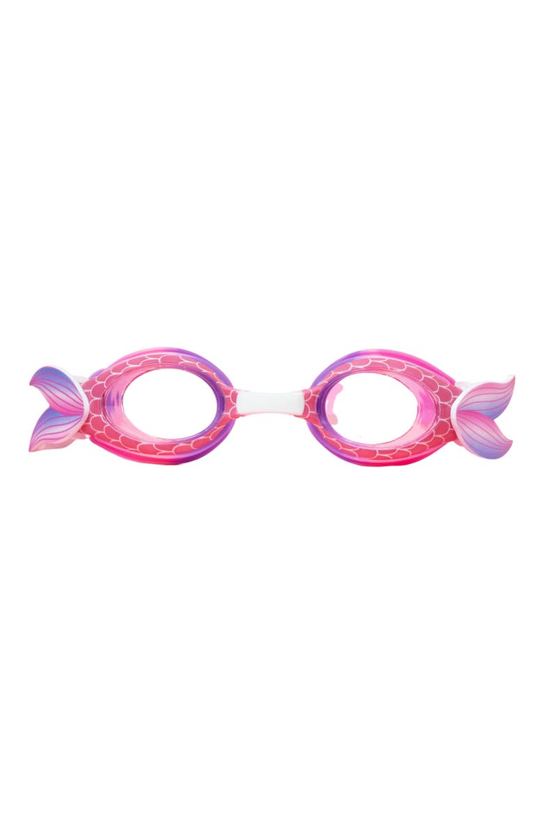 Kids' Fishtail Swim Goggles, Main, color, PINK MULTI