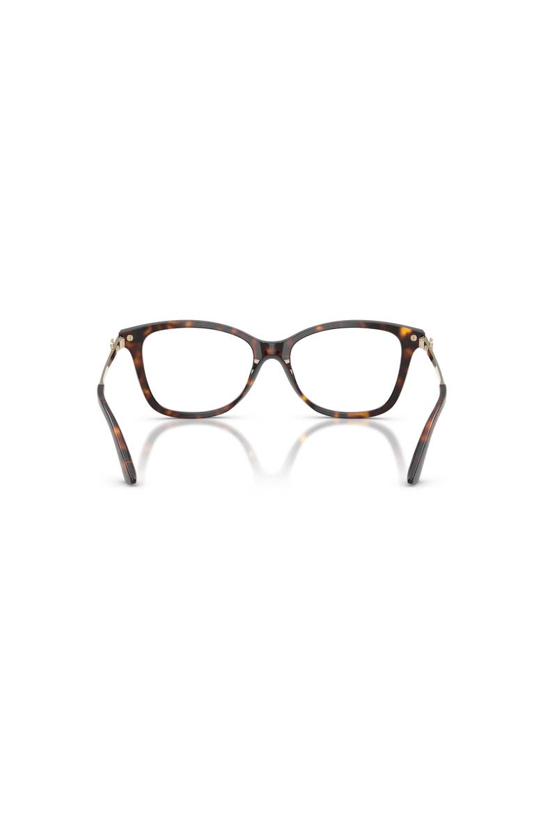 52mm Rectangle optical glasses, Alternate, color, Tortoise