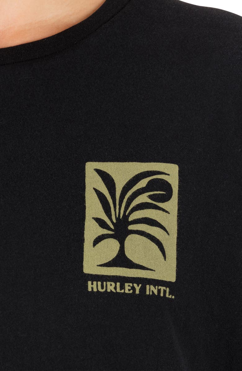 Hurley Duality Oversize Cotton Graphic Boyfriend T-Shirt, Alternate, color, 