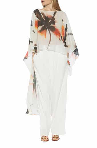 Junia Cover-Up High-Low Chiffon Top