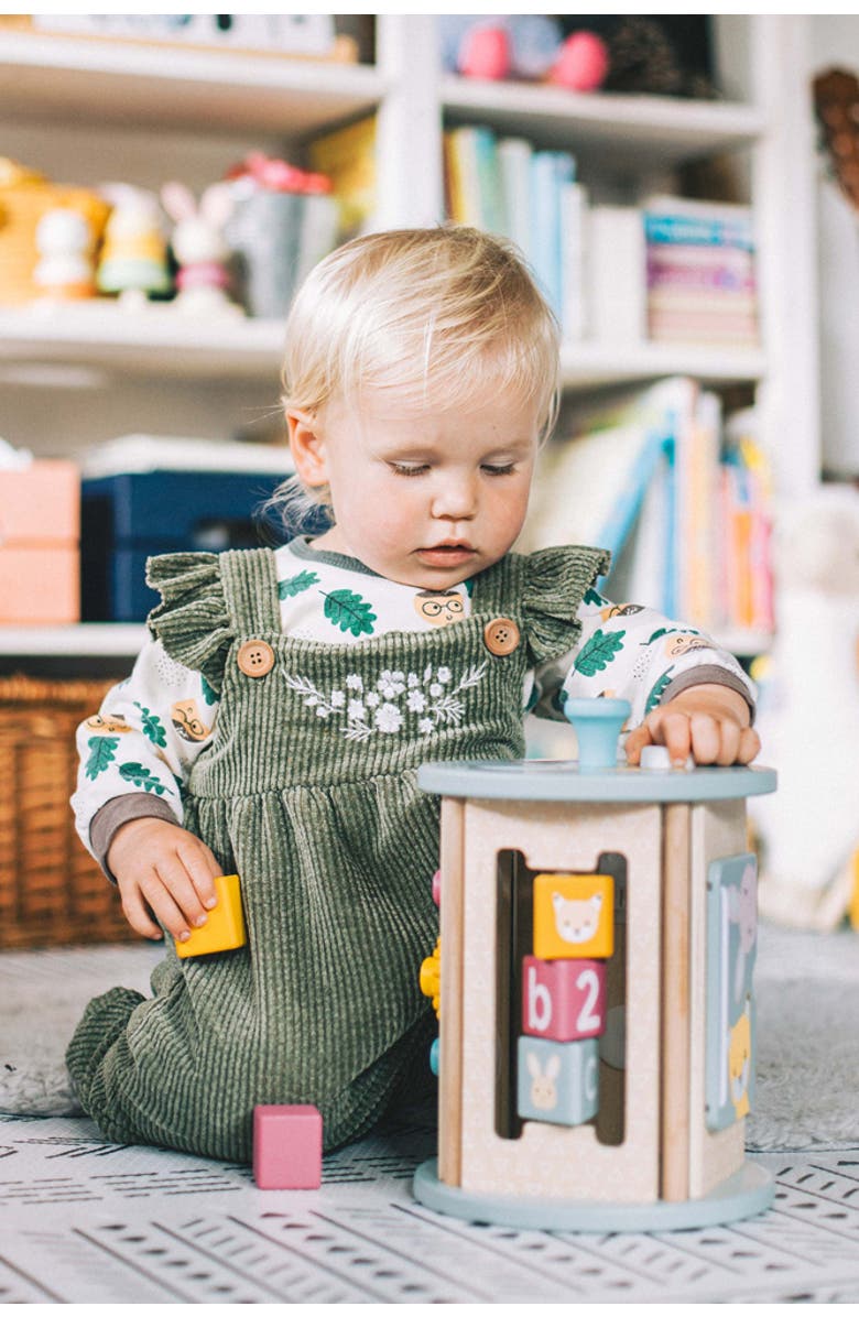 Bigjigs Toys FSC<sup>®</sup> Certified Rolling Activity Sorter, Alternate, color, Brown