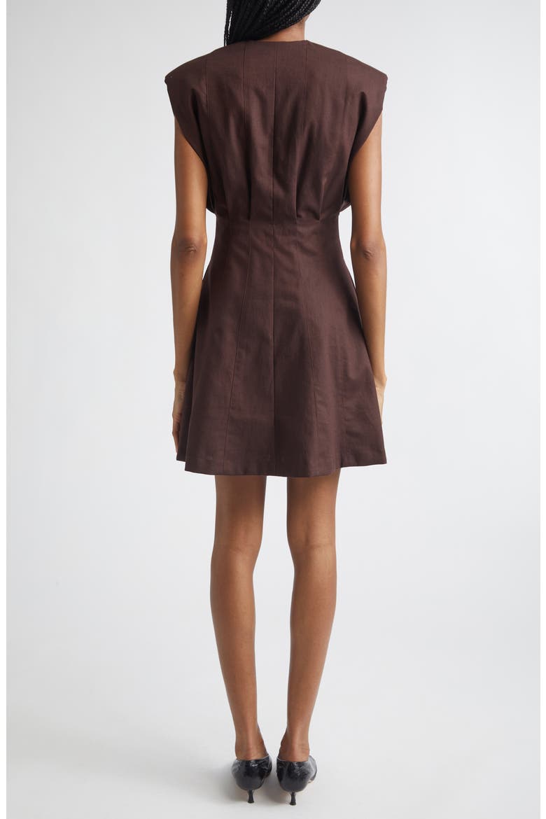 Zamia Minidress, Alternate, color, CHOCOLATE BROWN