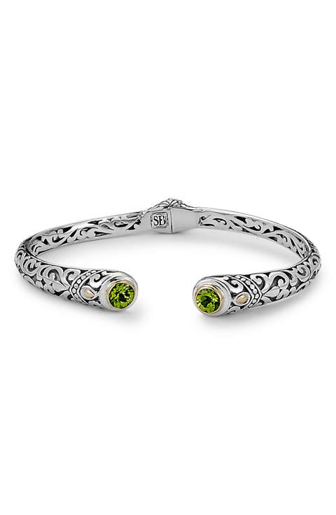 Bali Design Tipped Bangle