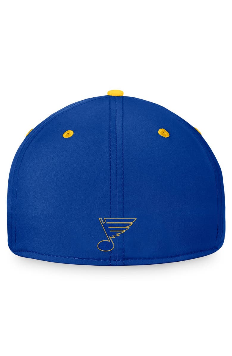 FANATICS Men's Fanatics Branded Blue/Gold St. Louis Blues Heritage Vintage Flex Hat, Alternate, color, Blue