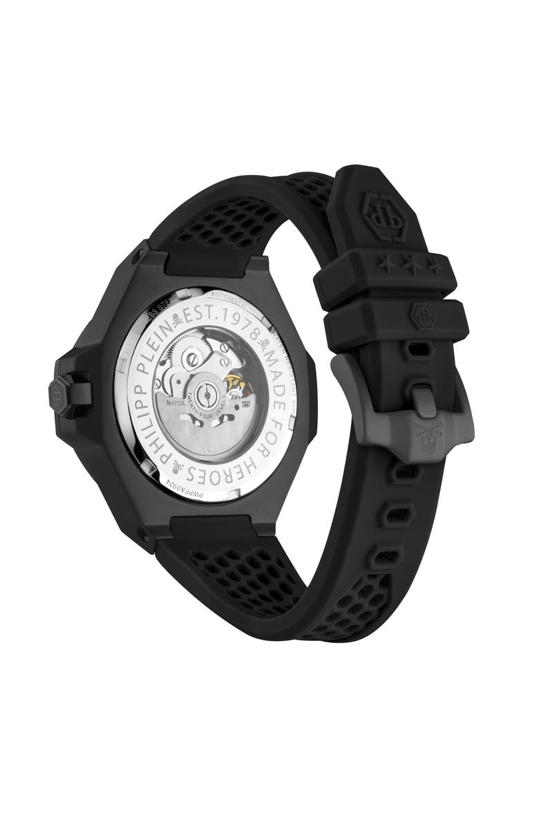 PHILIPP PLEIN $Keleton Royal Stainless Steel Watches Men, Alternate, color, Black/Black