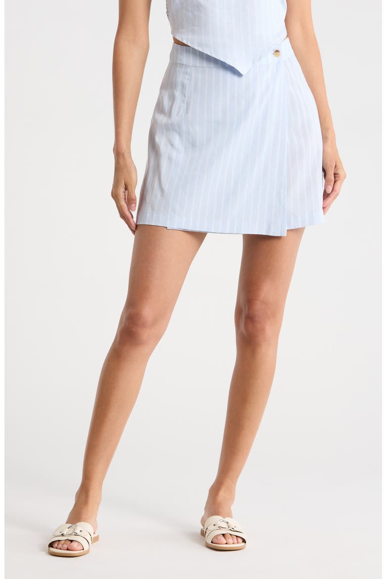 Cover-Up Miniskirt, Main, color, LIGHT SKY