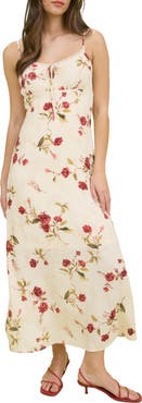 Blu Pepper Floral Maxi Sundress