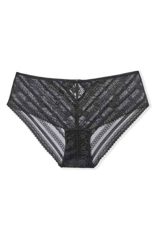 Etam Aura Lace Shorty Panties In Black