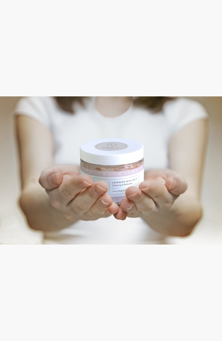 Lizush CBD Lavender Natural Bath Salt Soak, Alternate, color, NO COLOR