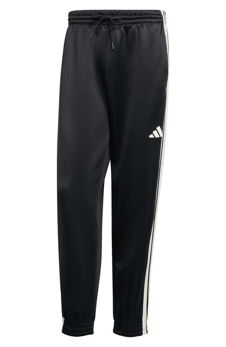 adidas Stadium Track Pants, Alternate, color, Black/ Off White