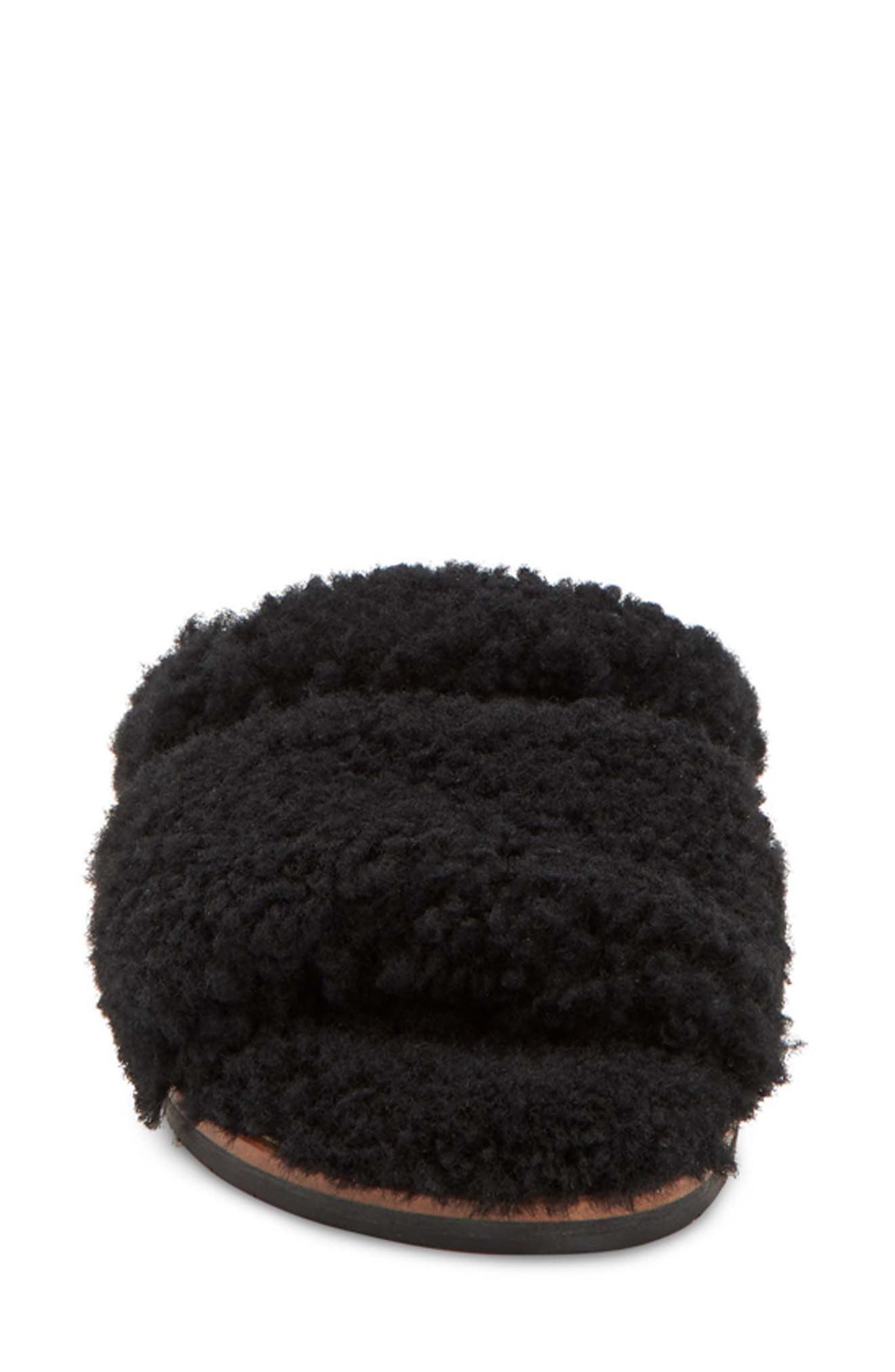 Aquatalia Alina Genuine Shearling Slipper, Alternate, color, 