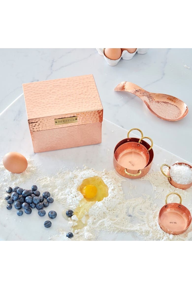 Camden Recipe Box, Alternate, color, Beige