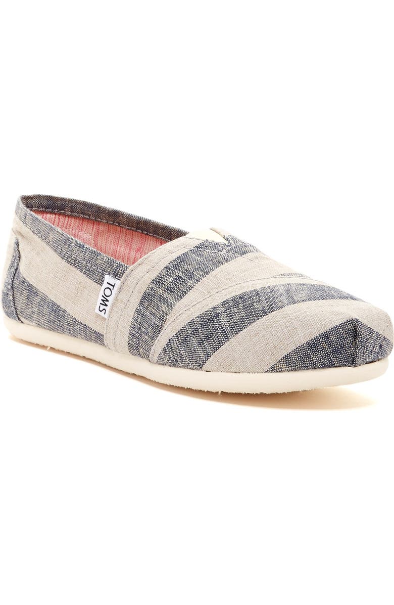 TOMS 'Classic - Stripes' Slip-On, Main, color,