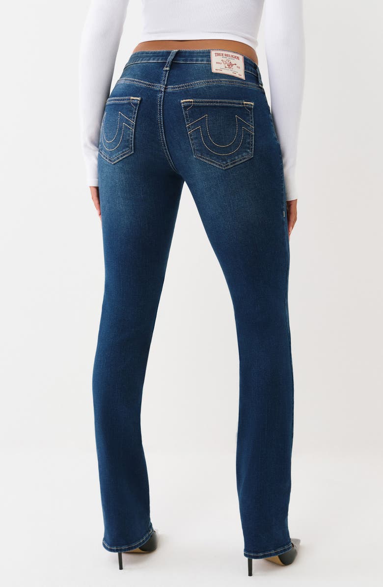 True Religion Billie Straight Leg Jeans, Alternate, color, Dark Mirage Wash