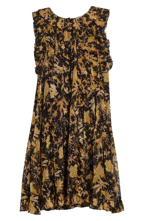 Signe Floral Silk Blend Dress