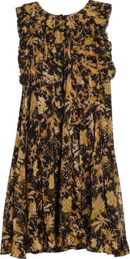 Ulla Johnson Signe Floral Silk Blend Dress