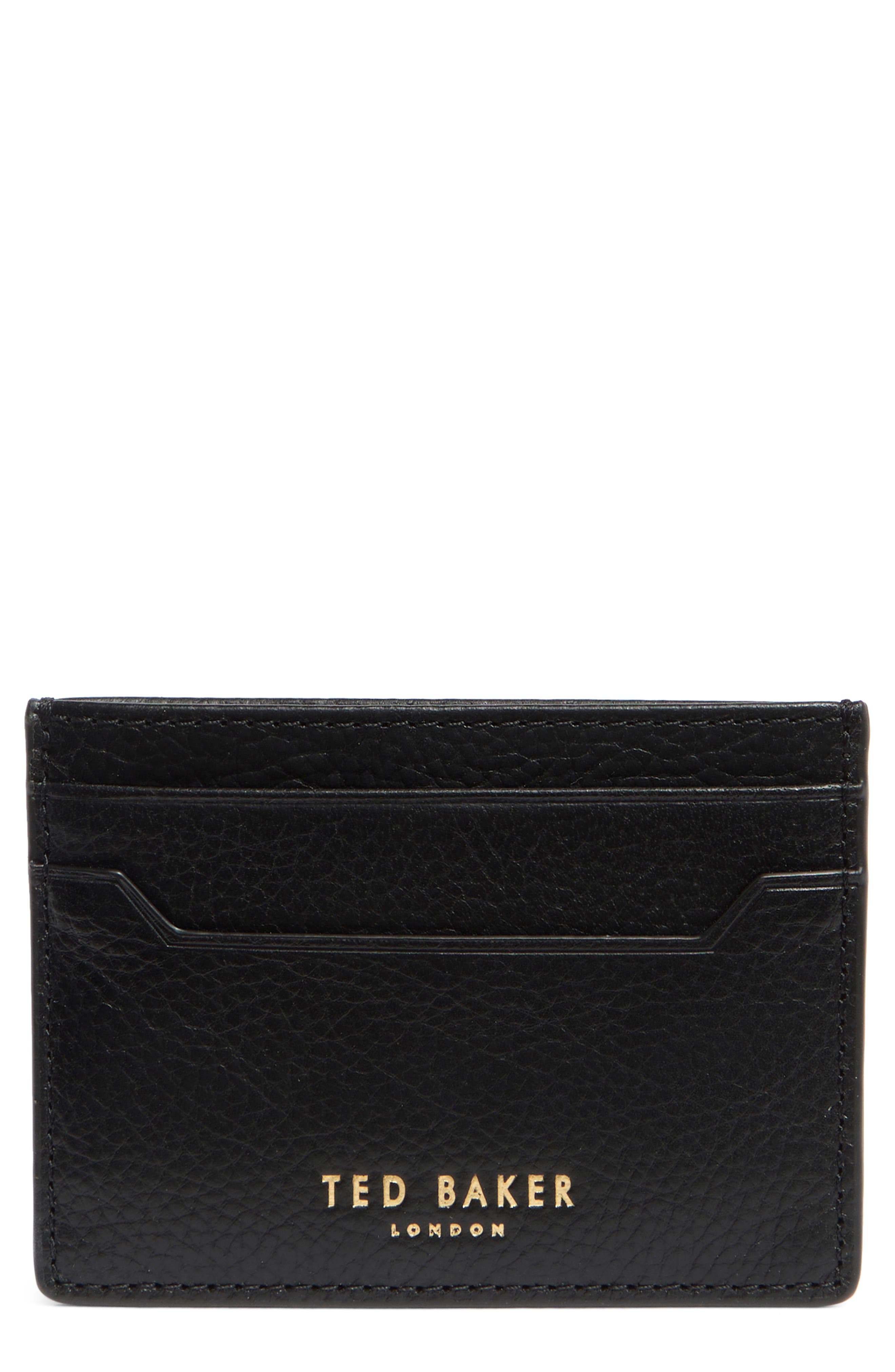 Ted Baker London Cavendish Pebbled Cardholder