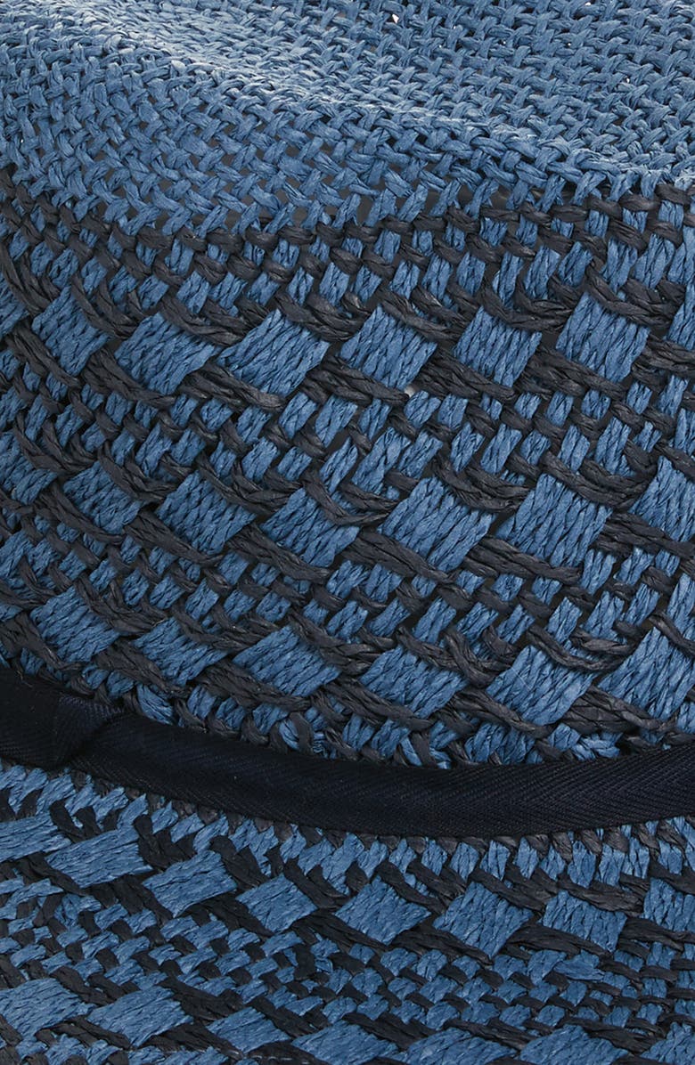 Treasure & Bond Frayed Pattern Panama Hat, Alternate, color,