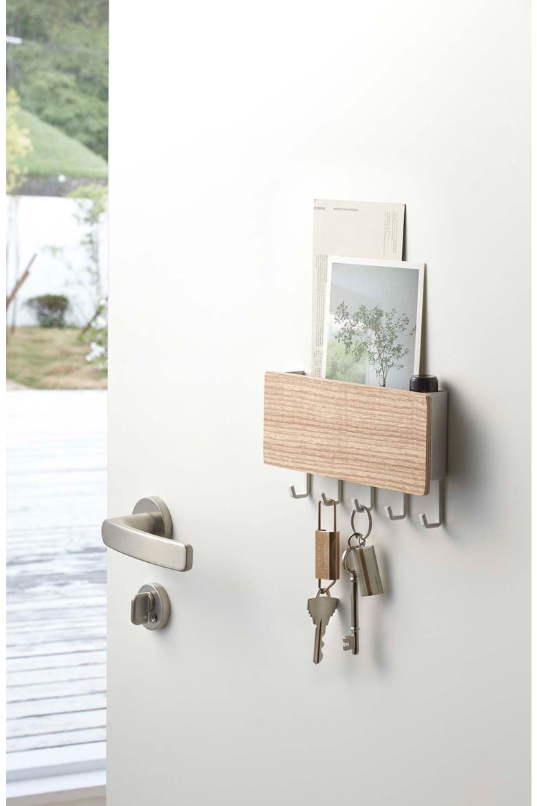 Magnetic Key Rack, Alternate, color, ASH