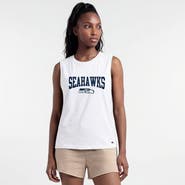 Champion Women's Champion  White Seattle Seahawks Muscle Tank Top