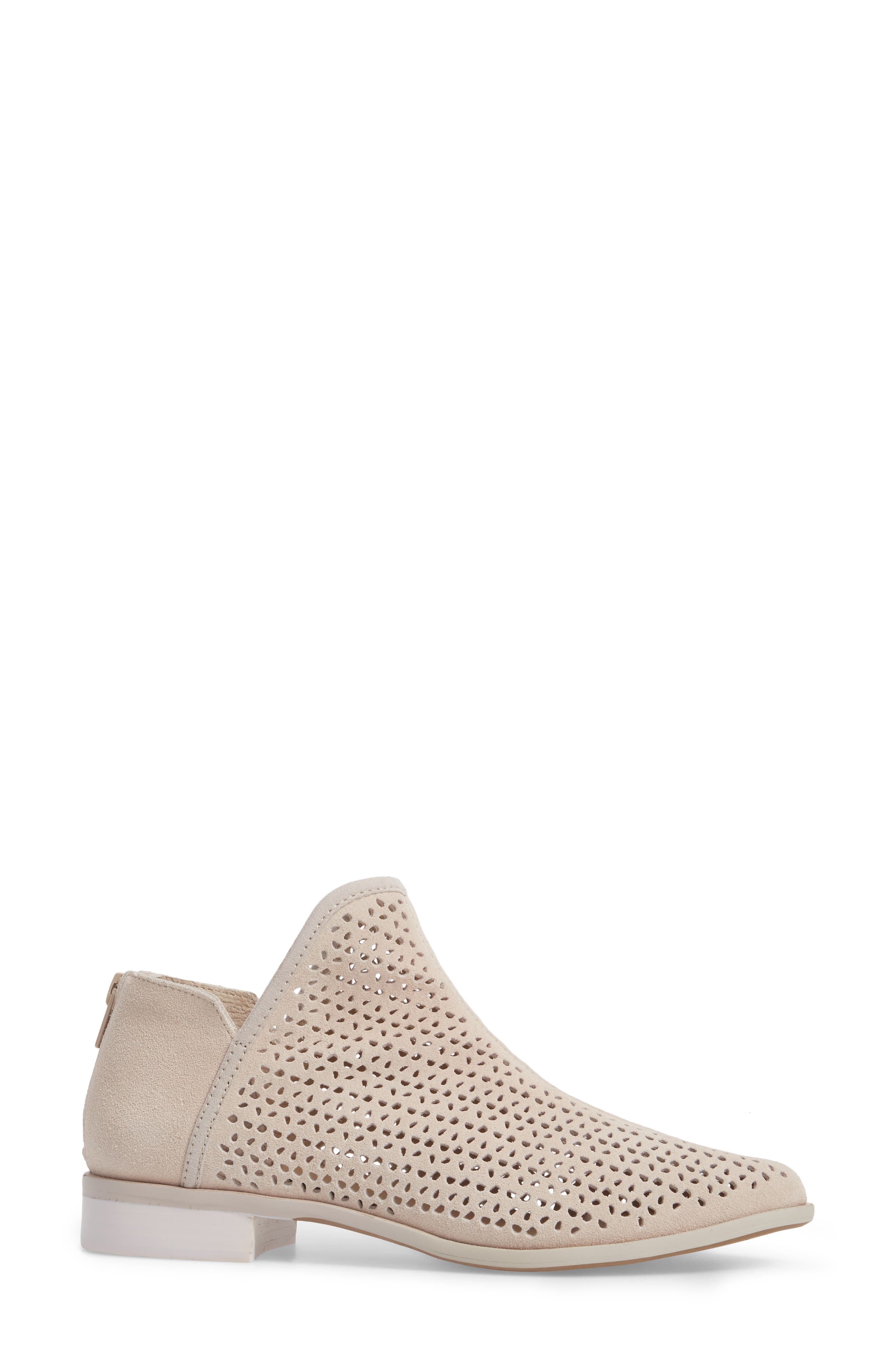 Alley Perforated Bootie, Alternate, color, WHEAT