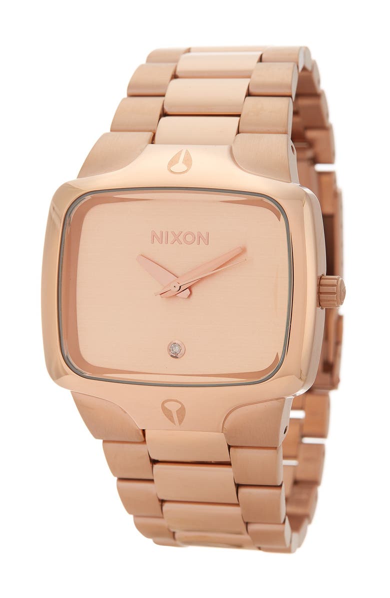 Nixon 'The Player' Bracelet Watch, 40mm, Main, color, 