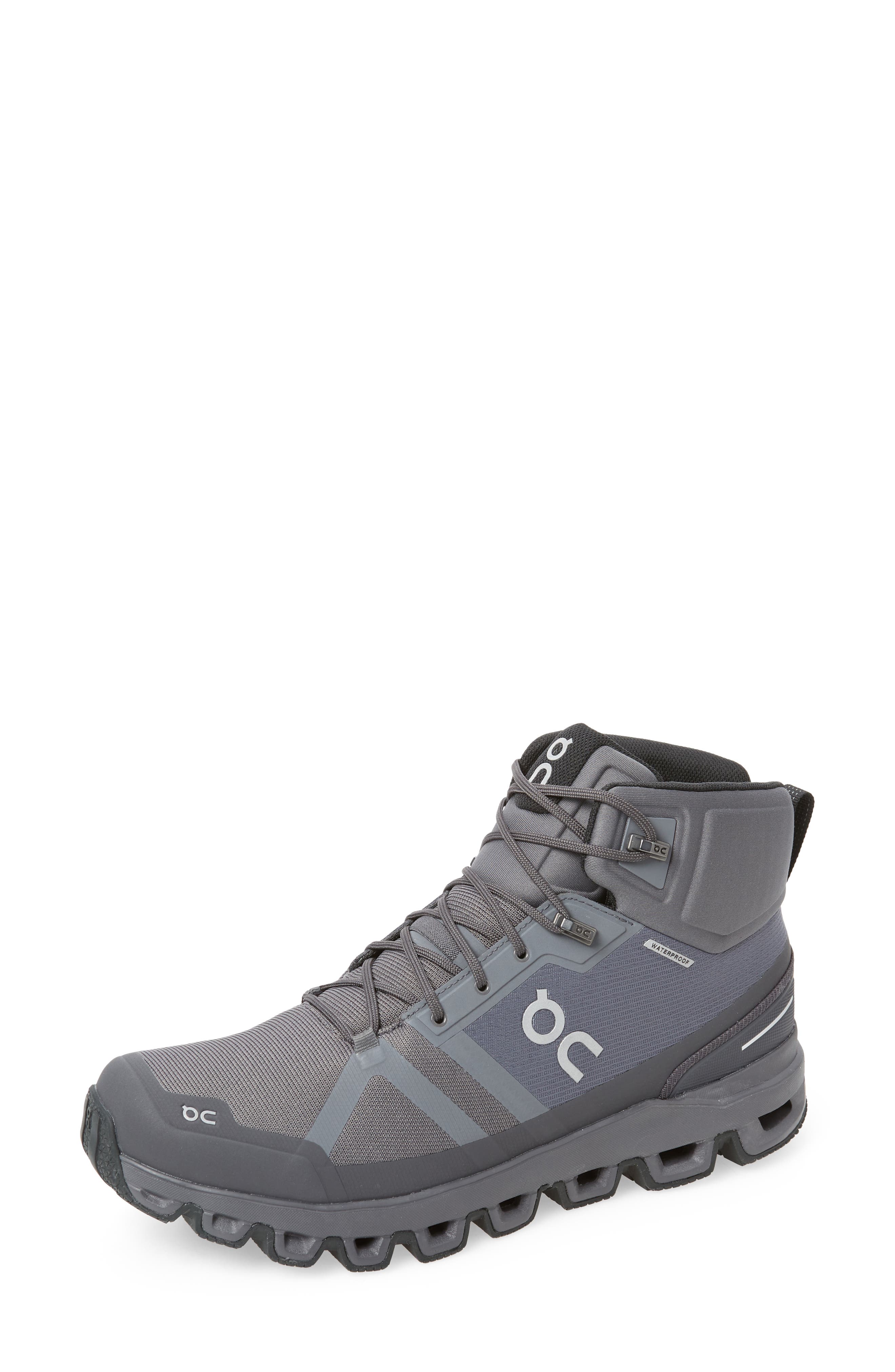 Cloudrock Waterproof Hiking Boot - Men, Main, color, GREY/ GREY